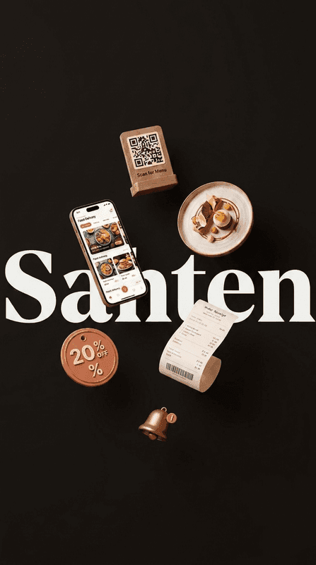 Sahten digital menu shown across restaurant contexts