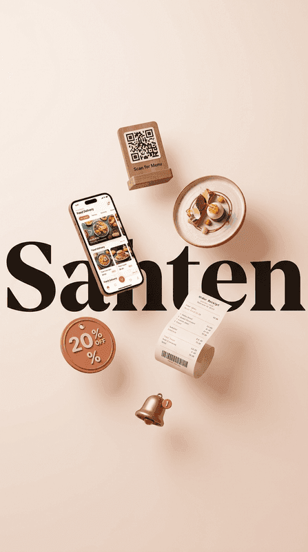 Sahten digital menu shown across restaurant contexts