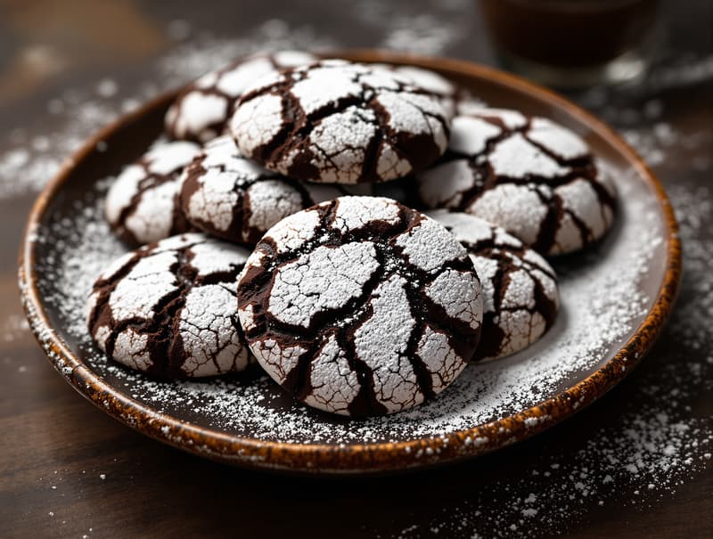 Double Chocolate Crinkle