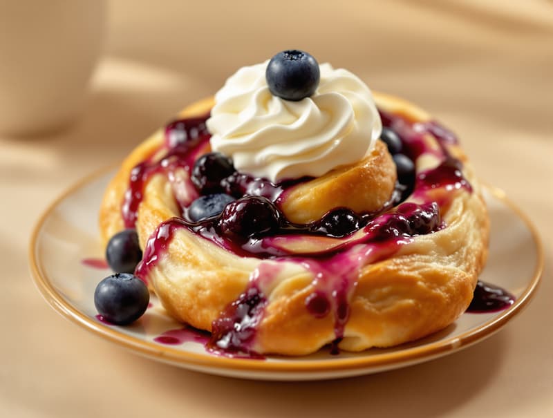 Blueberry Danish