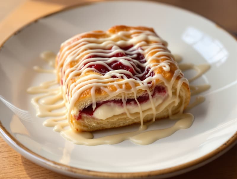 Raspberry Cream Cheese Danish