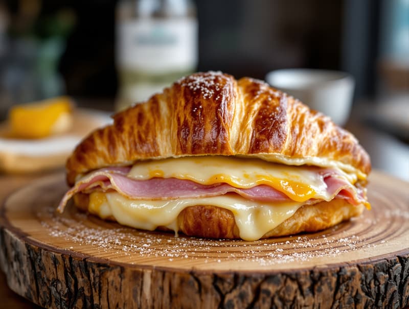 Ham & Gruyere Croissant