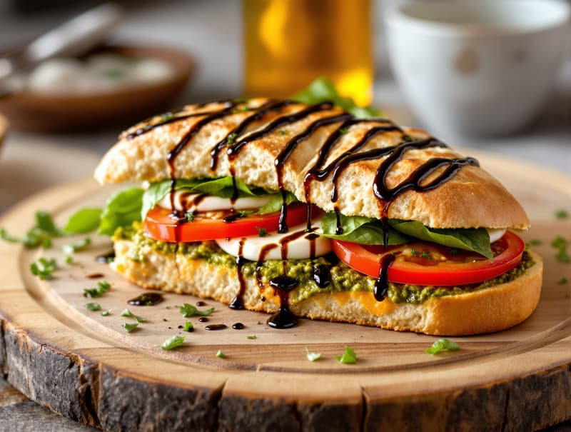 Caprese Focaccia