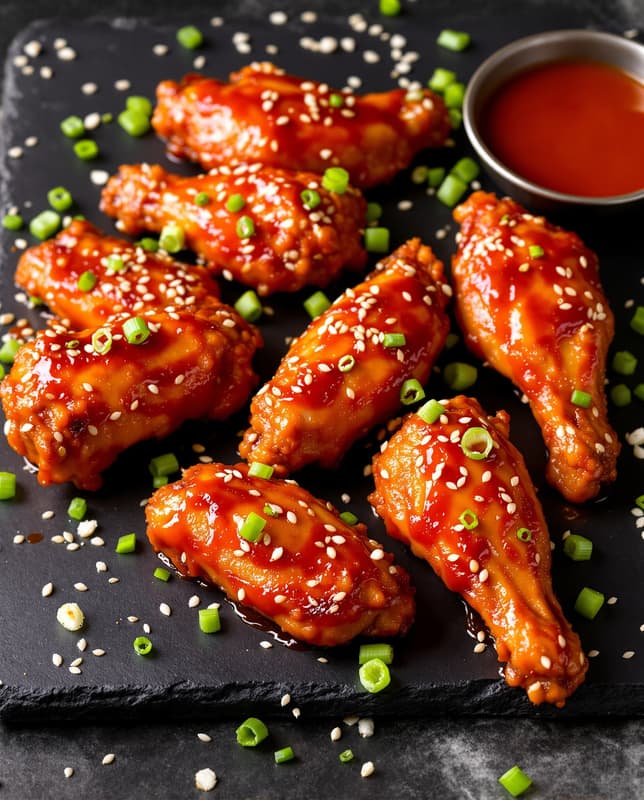 Gochujang Glazed Wings