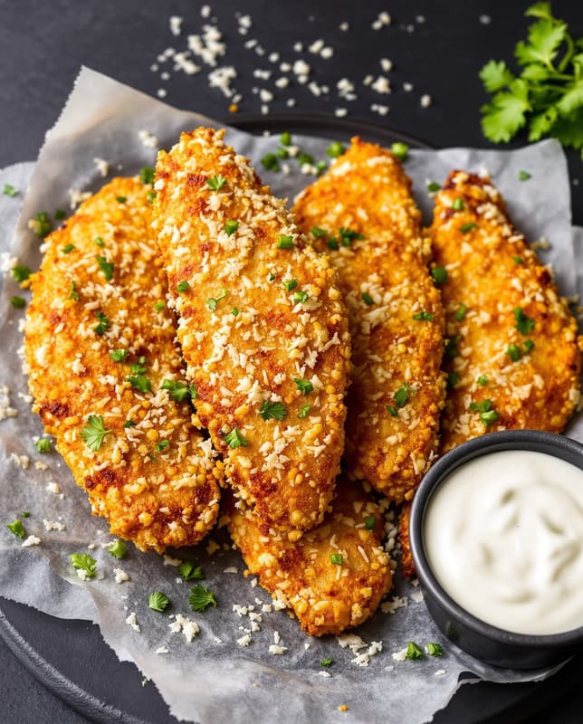 Garlic Parmesan Tenders