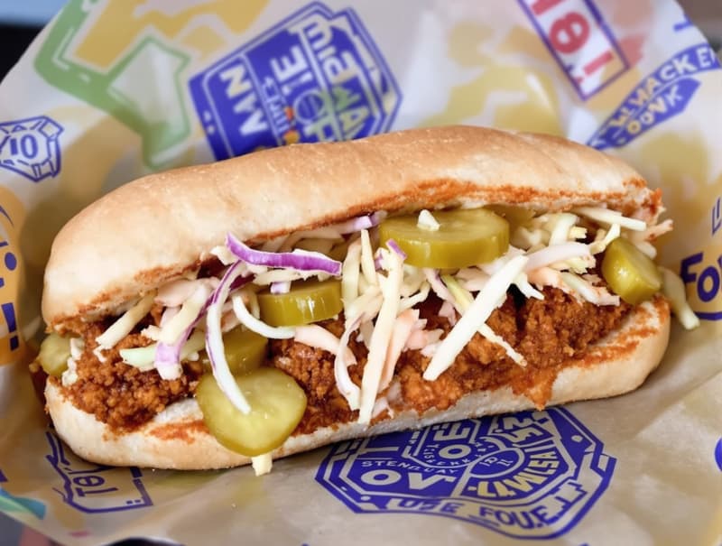 Nashville Hot Chicken Sando