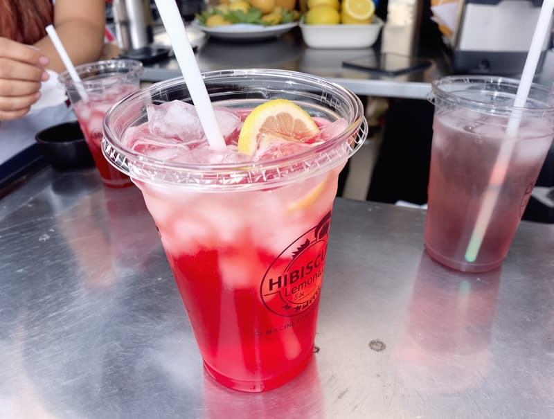 Hibiscus Lemonade