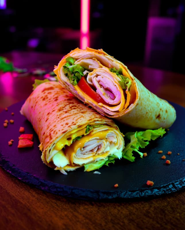 Club Crepe — Turkey & Cheese