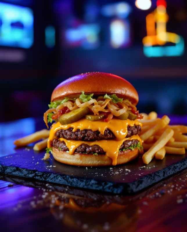 Pixel Burger