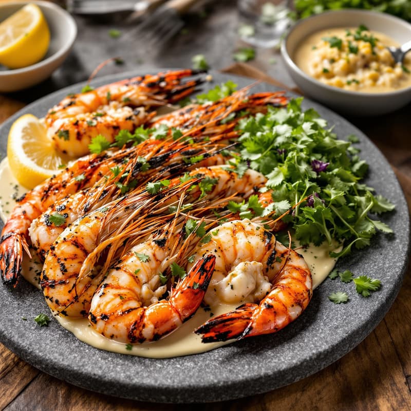 Grilled Prawns