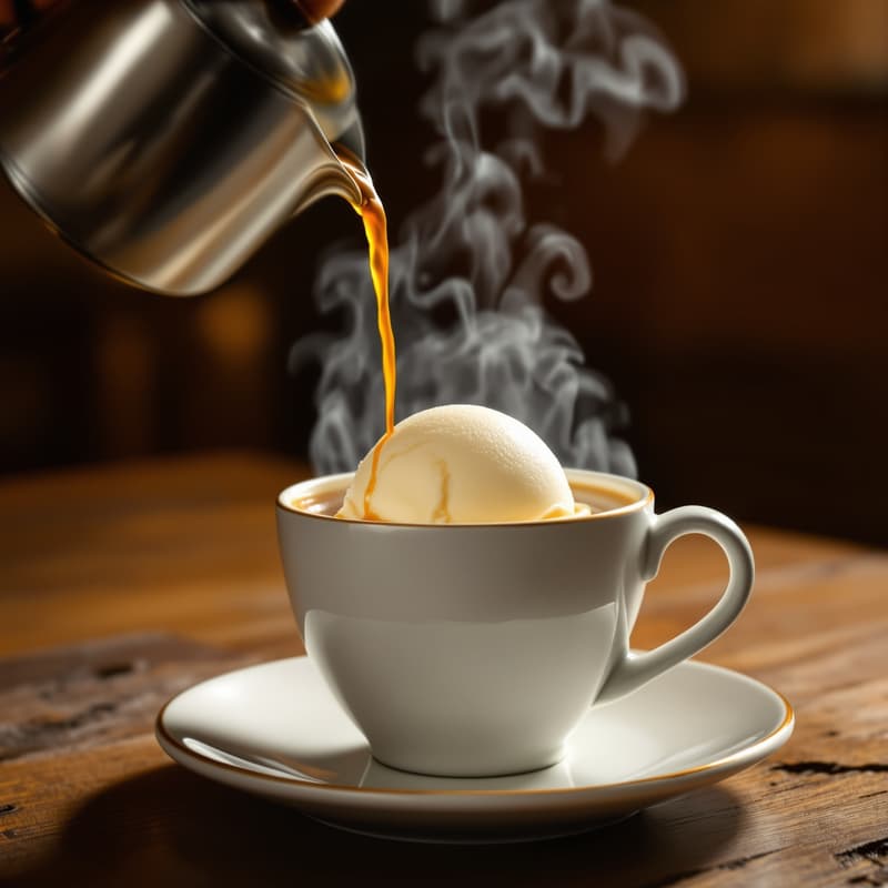 Affogato al Caffe