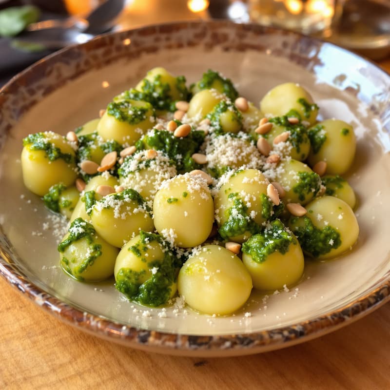 Gnocchi al Pesto