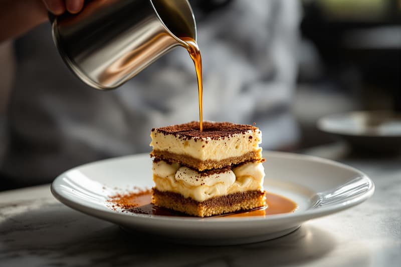 Tiramisu — Affogato Style