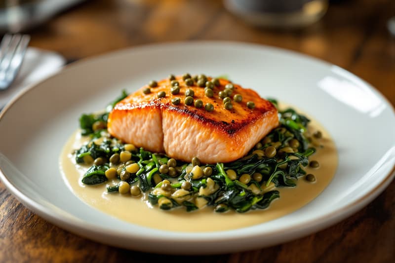 Pan-Seared Atlantic Salmon