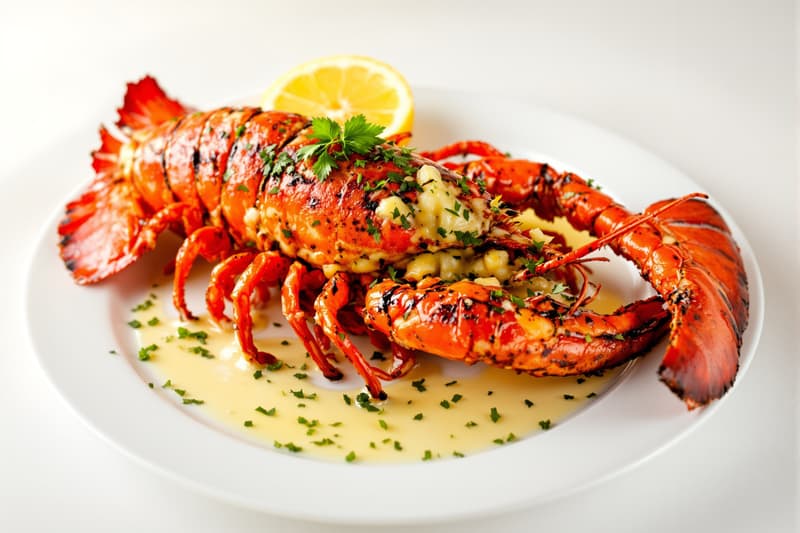 Grilled Whole Lobster