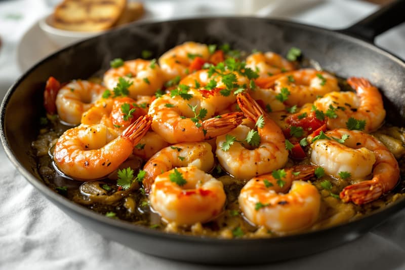 Garlic Butter Jumbo Shrimp